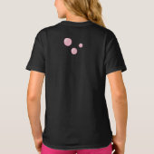 Roze Baby Axolotl Shirt voor meisjes (Achterkant)