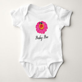 Roze Baby bijen Romper