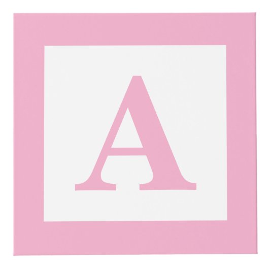 Roze Baby blok Sonogram Zwangerschap Keepsake Foto Kubus (Rechts)