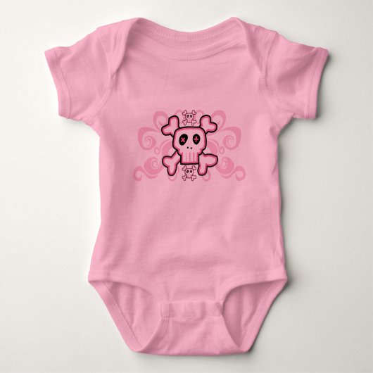 Roze Baby Bot Romper (Voorkant)