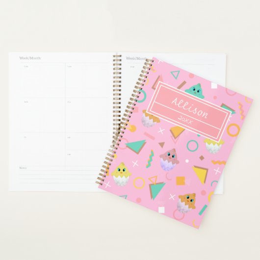 Roze Baby Chick Planner (Display)