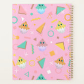 Roze Baby Chick Planner (Achterkant)