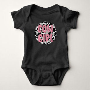 Roze Baby Cowgirl Daisy Schattig Romper