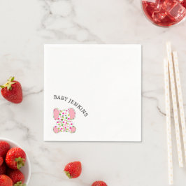 Roze Baby Elephant Servet