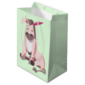 Roze baby-ezel grappige cadeautas - Aanpasbaar (Voorkant Gekanteld)