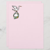  Roze Baby Girl (Voorkant / Achterkant)