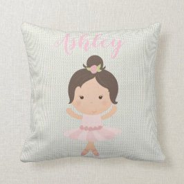 Roze baby Girl Ballerina Ballet Toe Shoes Dancer Kussen