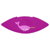  Roze Baby Girl Narwhal American Football (Paneel)