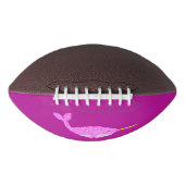  Roze Baby Girl Narwhal American Football (Voorkant)