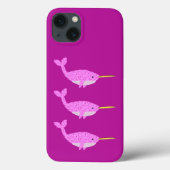  Roze Baby Girl Narwhal Case-Mate iPhone Case (Achterkant)