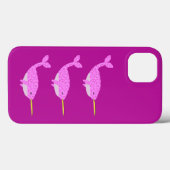  Roze Baby Girl Narwhal Case-Mate iPhone Case (Achterkant (horizontaal))