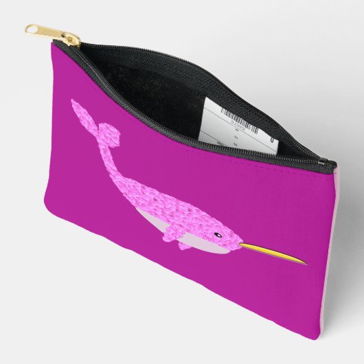  Roze Baby Girl Narwhal Etui (Open)