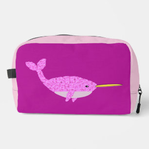  Roze Baby Girl Narwhal Toilettasje