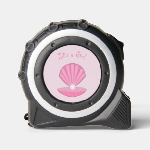 Roze Baby Girl Oyster shell en Pearl Dad to Be Rolmaat