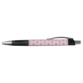 Roze Baby Girl Oyster shell en Pearl Patterned Pen (Bovenkant)