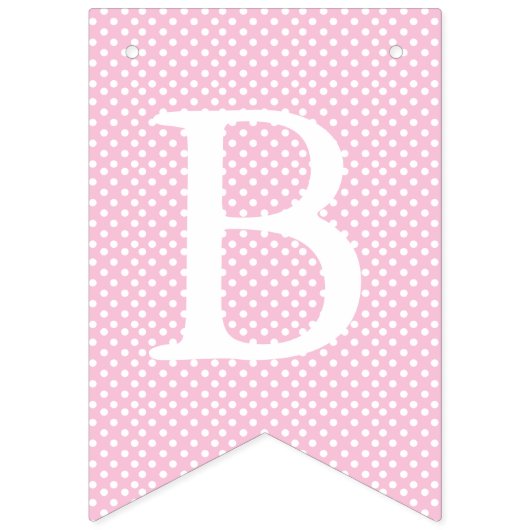 Roze 👶 Baby Girl Shower Vlaggetjes (Derde vlag)