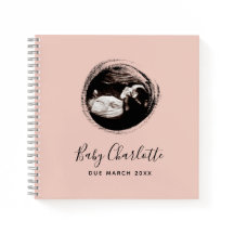Roze baby Girl Sonogram Ultrasound Pregnbook