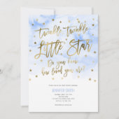 Roze, Baby Girl, Twinkle kleine sterretjes, Baby s Kaart (Voorkant)