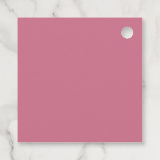 Roze Baby Het is koud buiten Snow Girl Baby shower Bedankjes Labels (Achterkant)