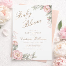 Roze Baby in Bloom Baby Shower