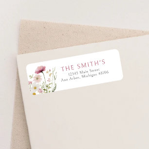 Roze Baby In Bloom Bloemrijke Shower Retouradres Etiket