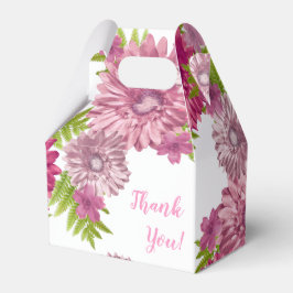 Roze Baby in Bloom Brunch Douche Dank u Bedankdoosjes