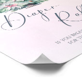 Roze Baby is koud buiten het luiercircuit Poster (Hoek)