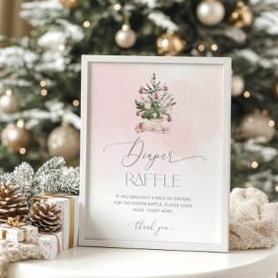 Roze Baby is koud buiten het luiercircuit Poster