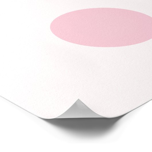 Roze Baby Koala Beer Poster (Hoek)