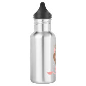 Roze baby leeuw waterfles  (Links)