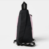 Roze Baby Meisje Fox Custom Sling Bag (Achterkant)