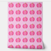 roze baby meisje pompoen behang (Afrollen)