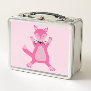 roze baby meisje vos