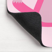  roze baby meisje vos muismat (Hoek)