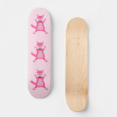 roze baby meisje vos persoonlijk skateboard (Voorkant)