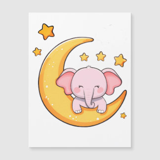 Roze baby-olifant