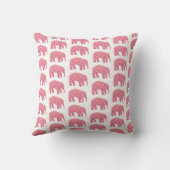 Roze Baby Olifant Persoonlijk Kussen (Achterkant)
