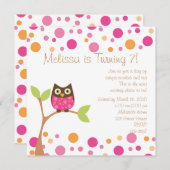 Roze Baby-opgerold op verzoek Kaart (Voorkant / Achterkant)