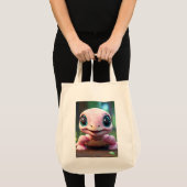 Roze Baby schildpad kruidenier Tas (Voorkant (product))