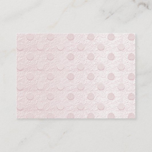 Roze Baby Schoenen Baby shower Behuizing Kaart (Achterkant)