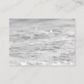 Roze Baby shower Advice-kaarten voor watercolo Sno Informatiekaartje (Achterkant)