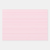 Roze Baby shower assortiment Inpakpapier Vel (Voorkant 2)