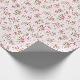 Roze Baby shower Cadeaupapier