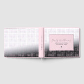 Roze Baby shower Gastboek Echte Folie Gastboeken Gastenboek (Volledig)