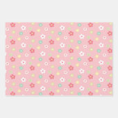  Roze Baby shower Inpakpapier Vel (Voorkant 2)