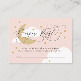 Roze Baby shower met roze, roerige moer Informatiekaartje