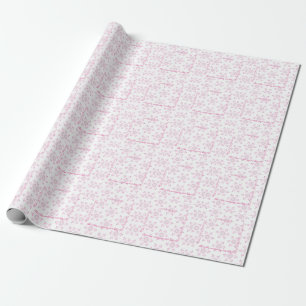 Roze Baby shower mooie babymeisjesventilatorPatroo Cadeaupapier