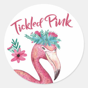 Roze Baby shower Sticker