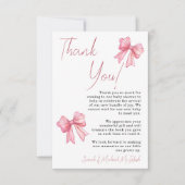 Roze Baby shower Uitnodiging (Voorkant)