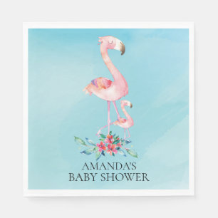 Roze Baby shower van Flamingo Servet